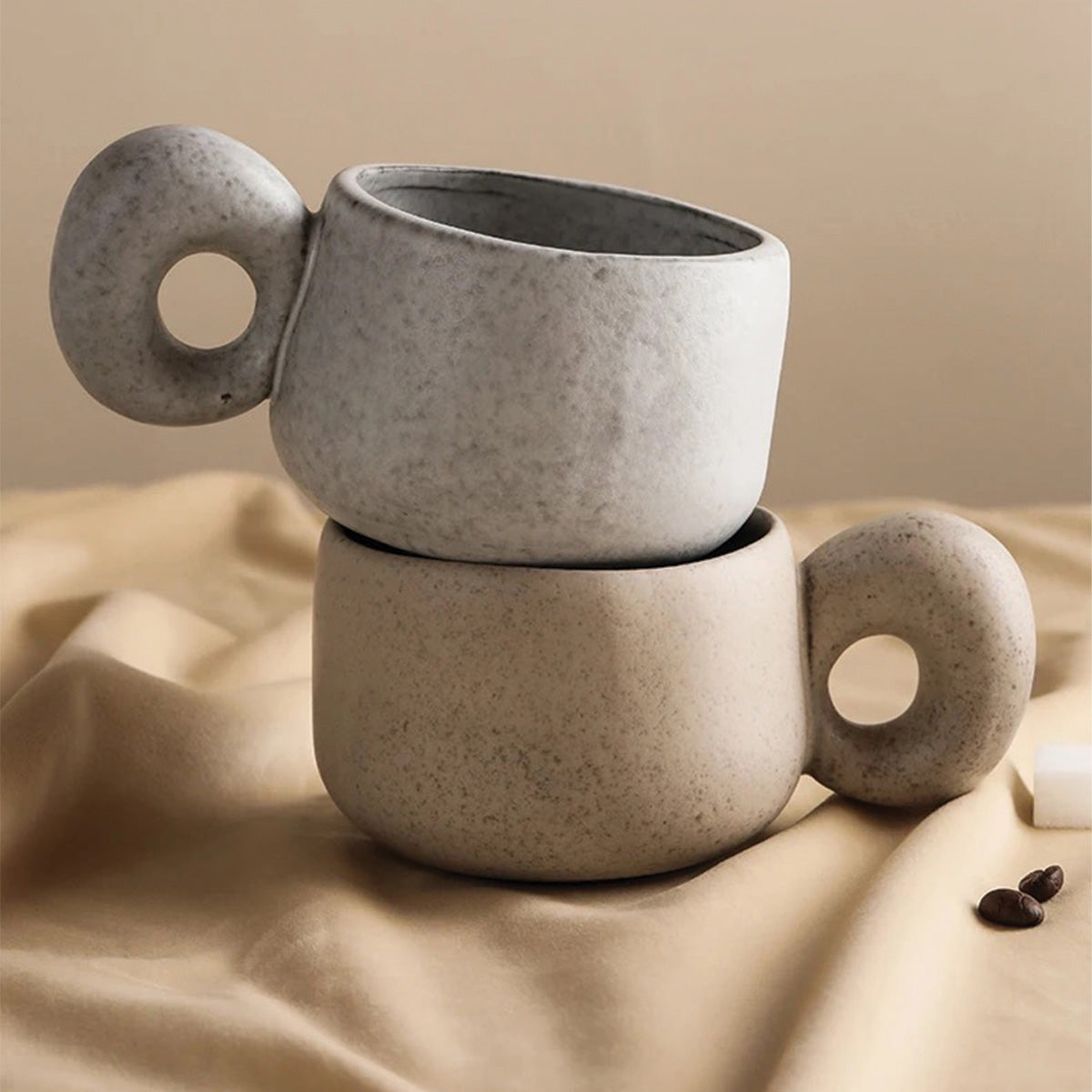Tazze in Pietra Fatto a Mano Louv - Ceramiche Uniche per un Tocco di Eleganza