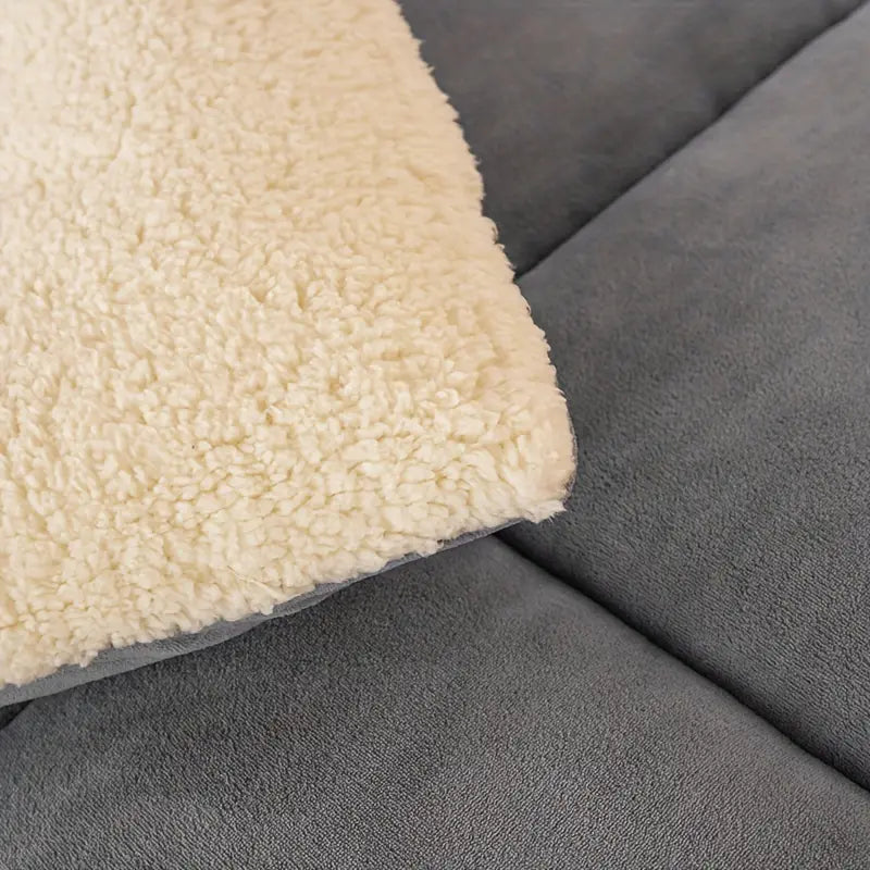 Coperta lussuosa in lana di agnello - Super morbida, regolatrice della temperatura e lavabile in lavatrice per il massimo comfort