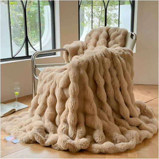 Coperta Morbida e Soffice in Pile – Super Morbida, Calda e Elegante per un Comfort Extra