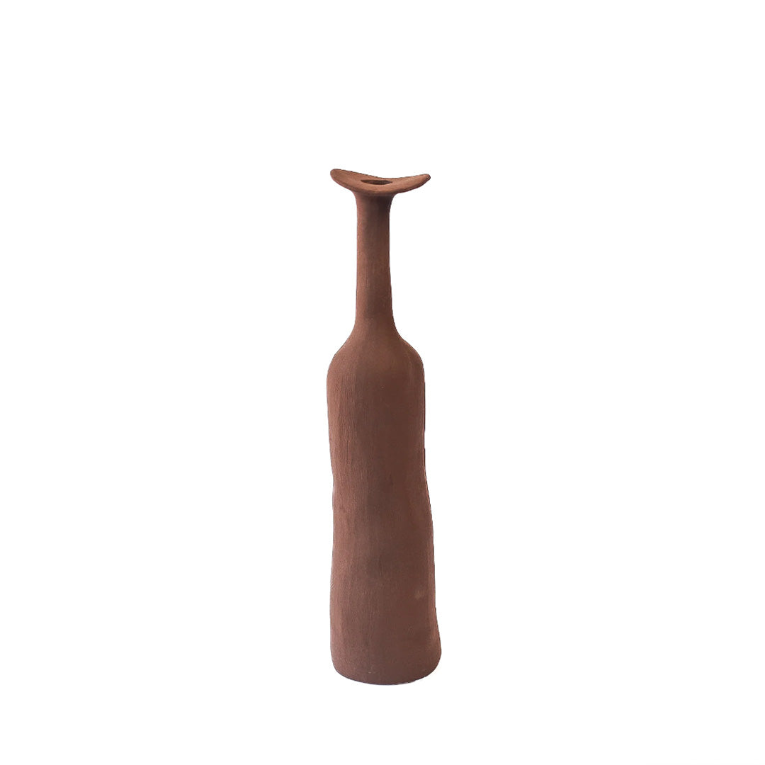 Vaso in ceramica moderna Morandi – elemento decorativo chic ed elegante