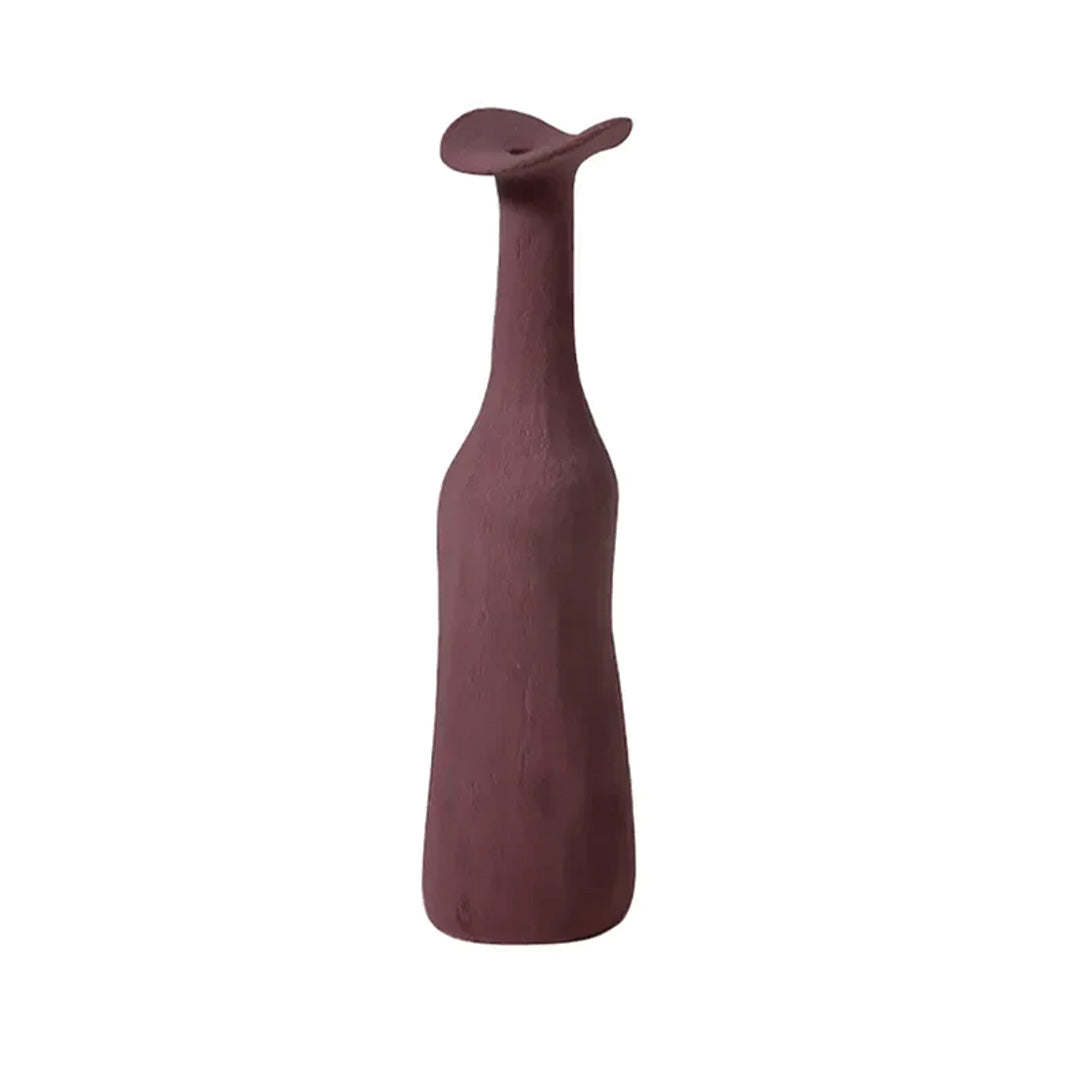 Vaso in ceramica moderna Morandi – elemento decorativo chic ed elegante