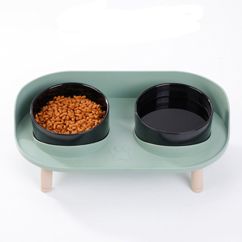 Stazione di Alimentazione di Lusso per Cani Grandi con Base Antiscivolo per un'Alimentazione Facile