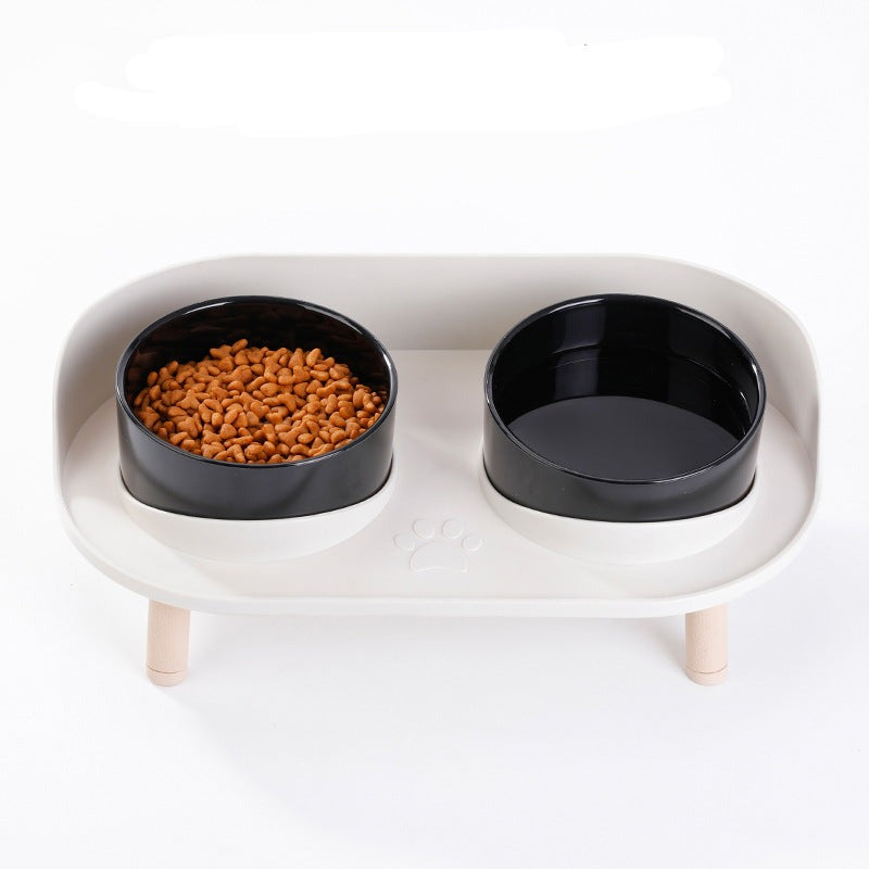 Stazione di Alimentazione di Lusso per Cani Grandi con Base Antiscivolo per un'Alimentazione Facile