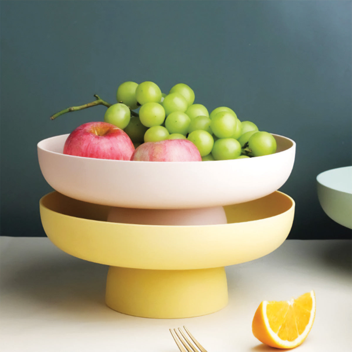 Contenitore rotondo per frutta
