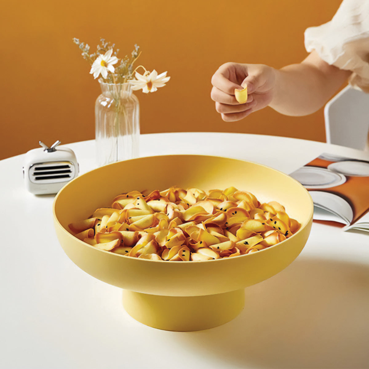 Contenitore rotondo per frutta