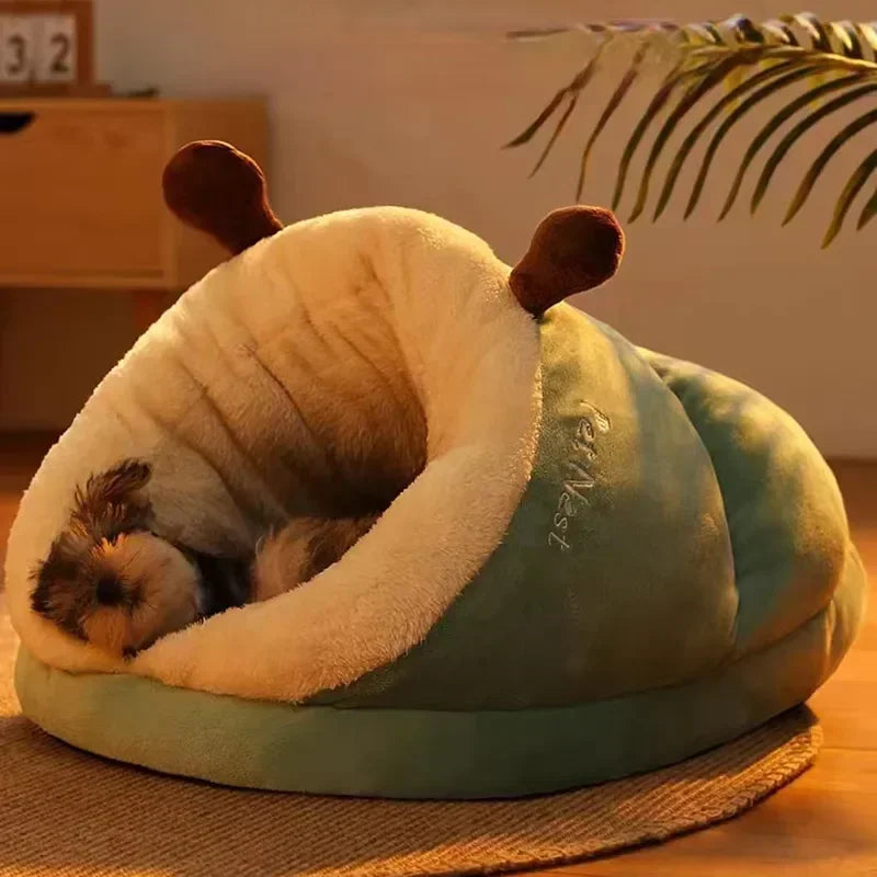 Letto Pieghevole di Lusso per Cani - Perfetto per un Inverno Caldo e Confortevole