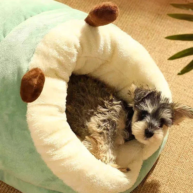 Letto Pieghevole di Lusso per Cani - Perfetto per un Inverno Caldo e Confortevole