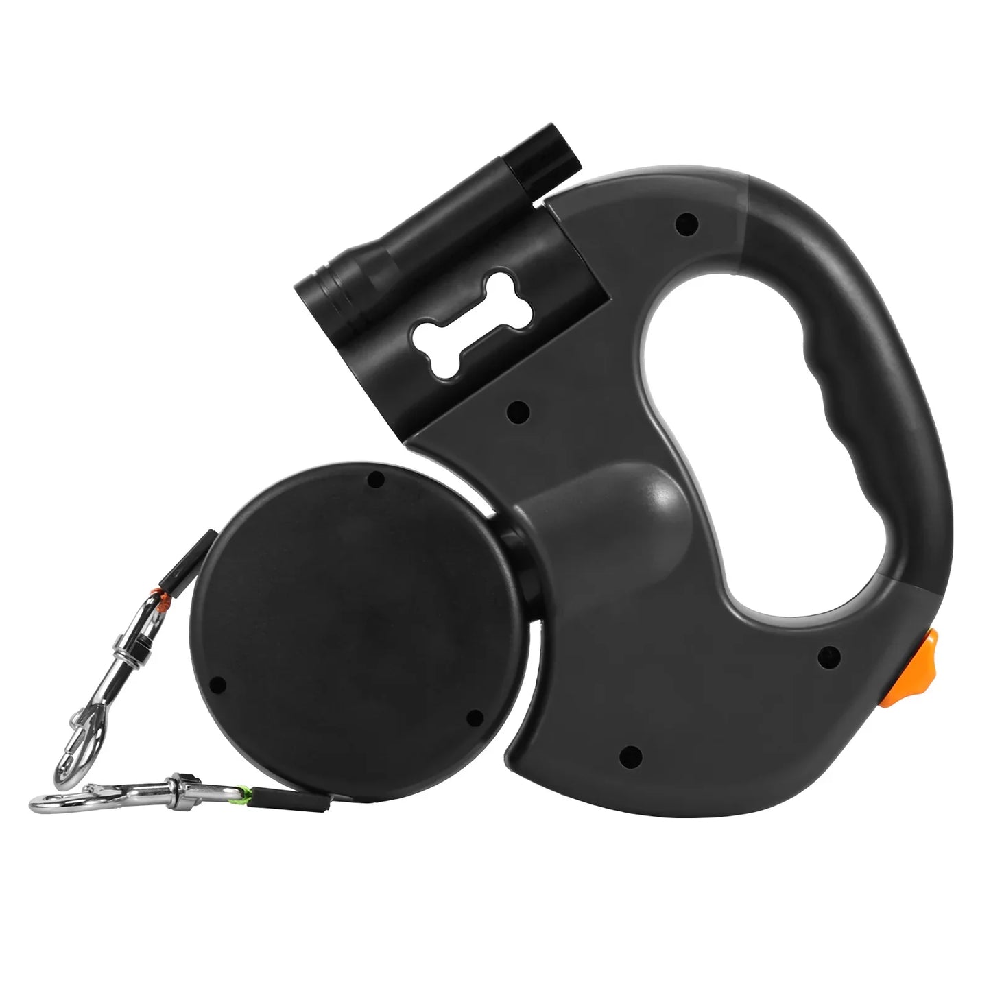 Guinzaglio Riflettente Sicuro per Cani con Pratica Tasca Portaoggetti