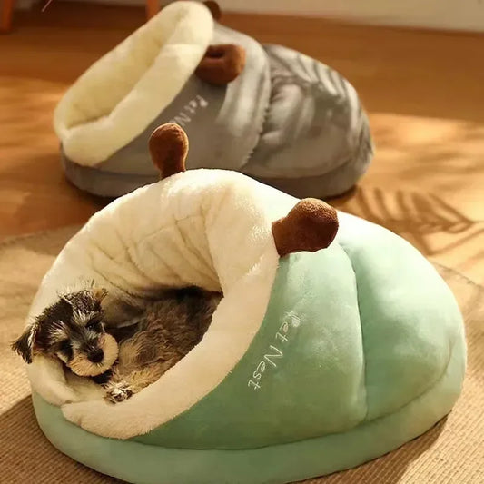 Letto Pieghevole di Lusso per Cani - Perfetto per un Inverno Caldo e Confortevole