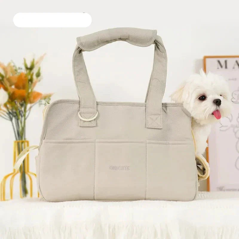 Borsa da viaggio resistente e sicura per la cura confortevole di cani e gatti di piccola taglia