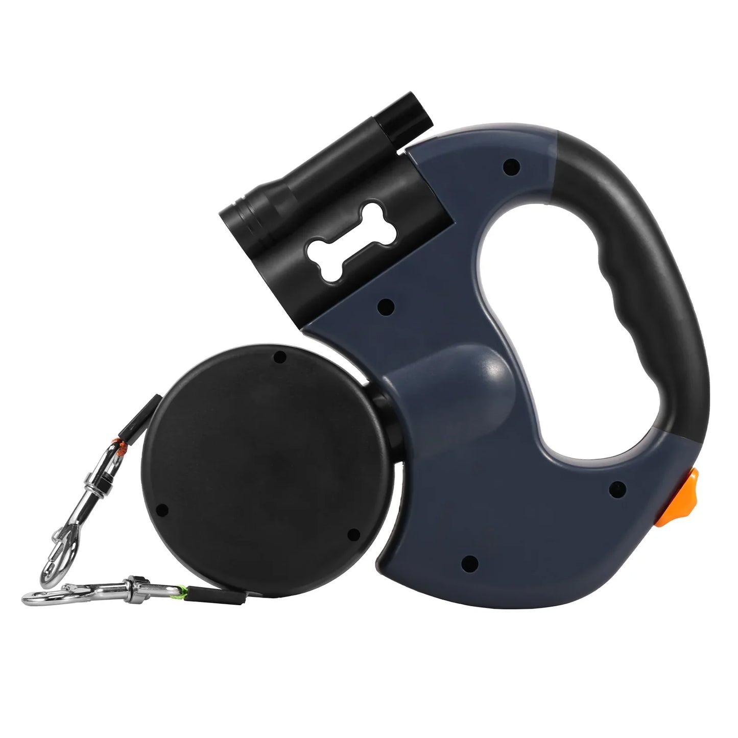 Guinzaglio Riflettente Sicuro per Cani con Pratica Tasca Portaoggetti