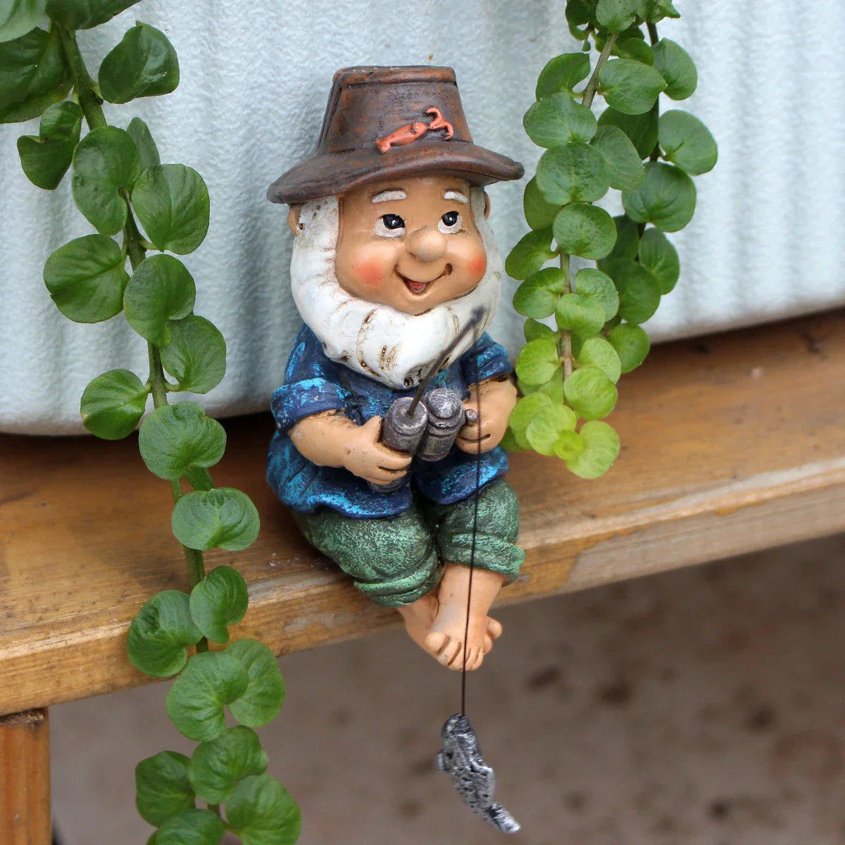 Thalia Gnomo Scomparsa Figurina in Resina - Perfetta per Decorazione da Scrivania e Tavolo