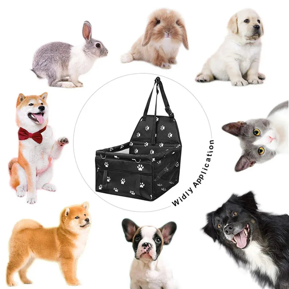 Borsa da viaggio comoda e seggiolino per auto per animali personalizzati