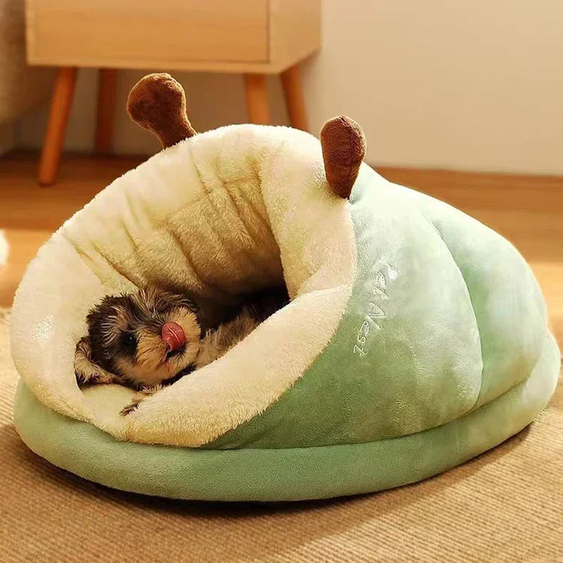 Letto Pieghevole di Lusso per Cani - Perfetto per un Inverno Caldo e Confortevole