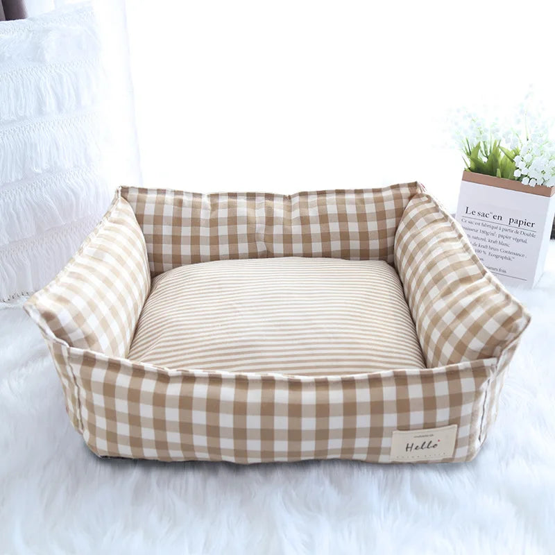Letto e casa confortevoli