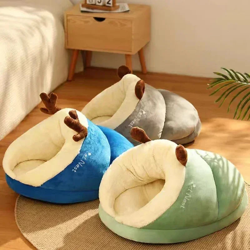 Letto Pieghevole di Lusso per Cani - Perfetto per un Inverno Caldo e Confortevole