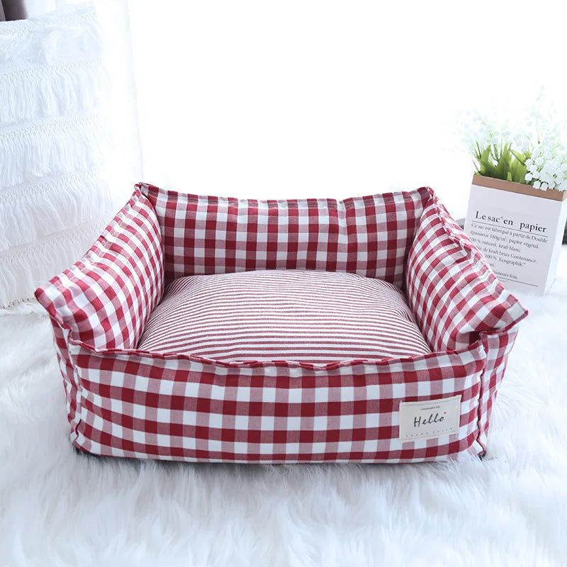 Letto e casa confortevoli