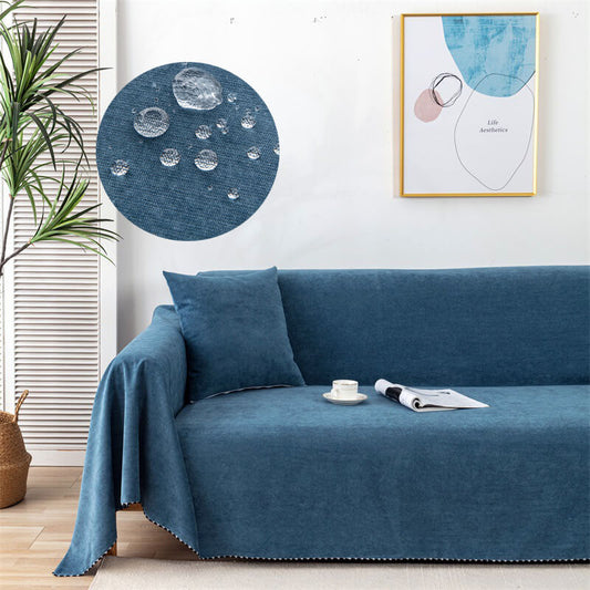 Copertura per divano impermeabile elegante e resistente con retro antiscivolo per una protezione ottimale