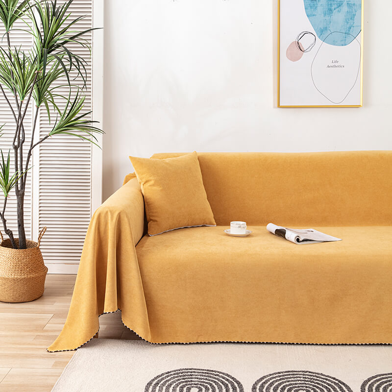 Copertura per divano impermeabile elegante e resistente con retro antiscivolo per una protezione ottimale