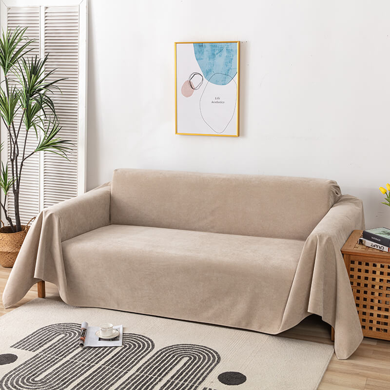 Copertura per divano impermeabile elegante e resistente con retro antiscivolo per una protezione ottimale