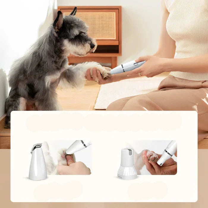 Set completo per la cura degli animali domestici 4-in-1 tutto in uno