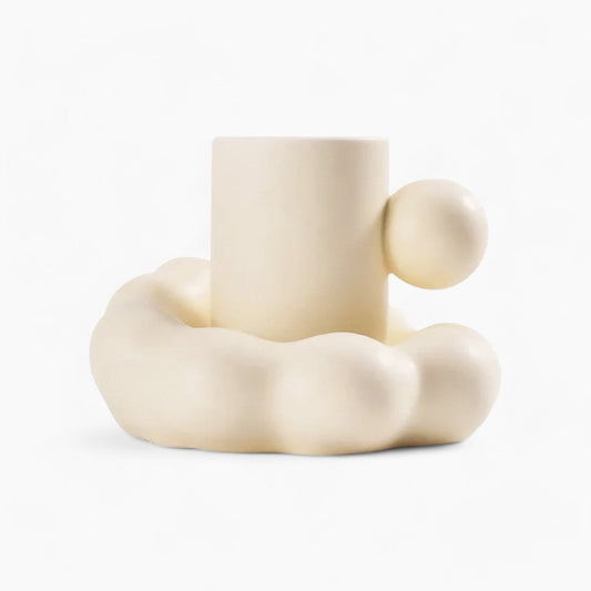 Set di Tazze in Ceramica Cloud – Eleganza e Comfort per le Tue Bevande