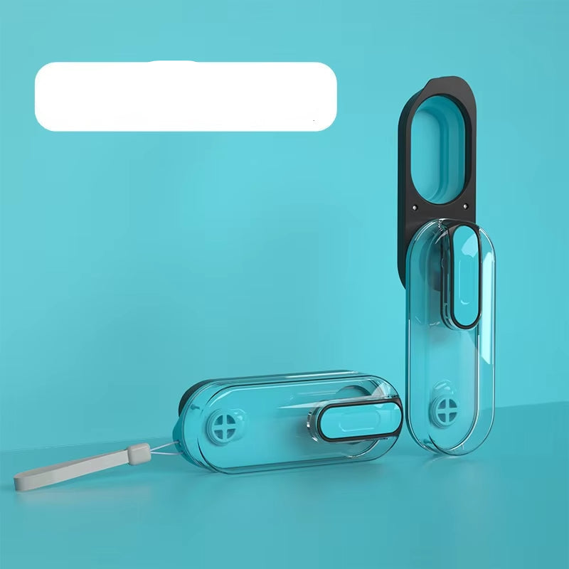 Bottiglia d'acqua pieghevole pratica per viaggiare facilmente con gli animali domestici